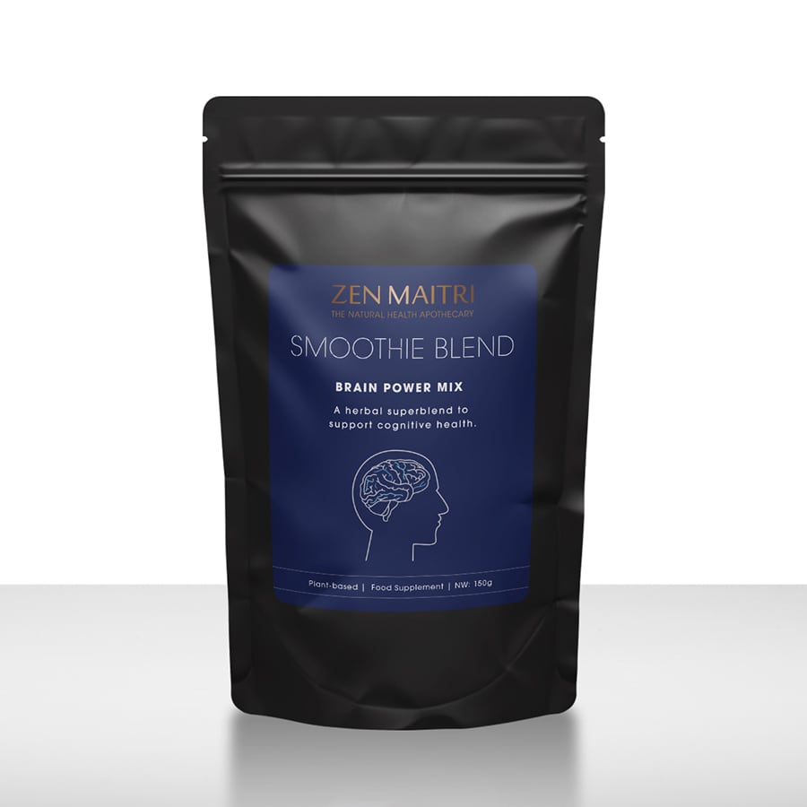 Brain Power Mix – Lion’s Mane & Adaptogen Powder, 150 g