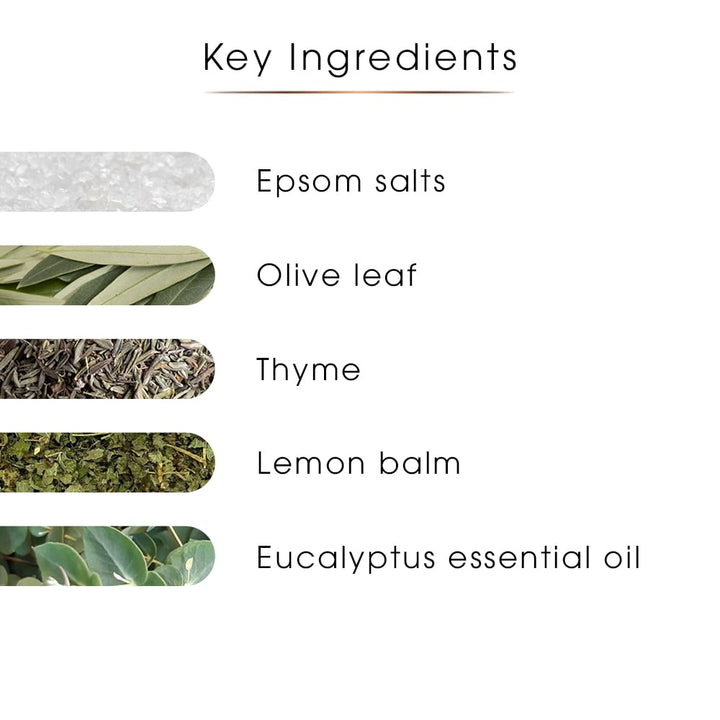 Breathe Bath Salts – Epsom & Eucalyptus Soak, 500g