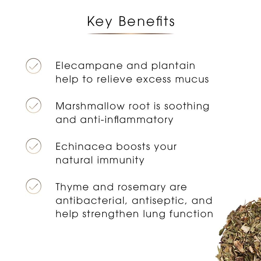 Breathe Herbal Tea – Respiratory Ease Blend