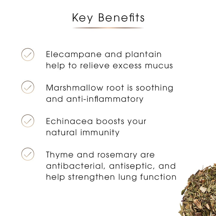 Breathe Herbal Tea – Respiratory Ease Blend