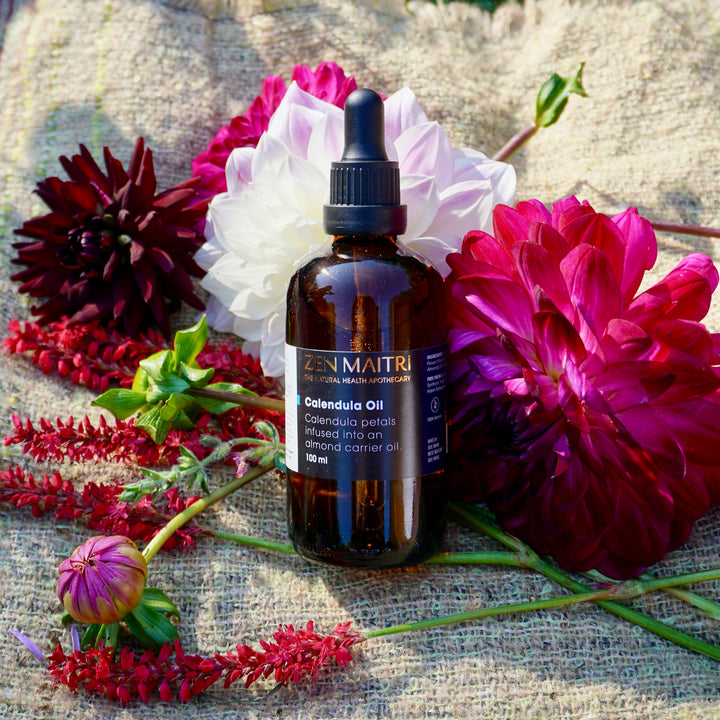 Calendula Oil – Soothing Body Oil for Sensitive Skin, 100ml