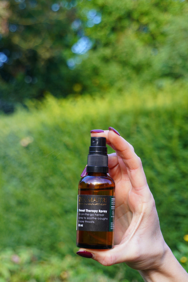 Throat Therapy Spray – Herbal Botanical Support, 50ml