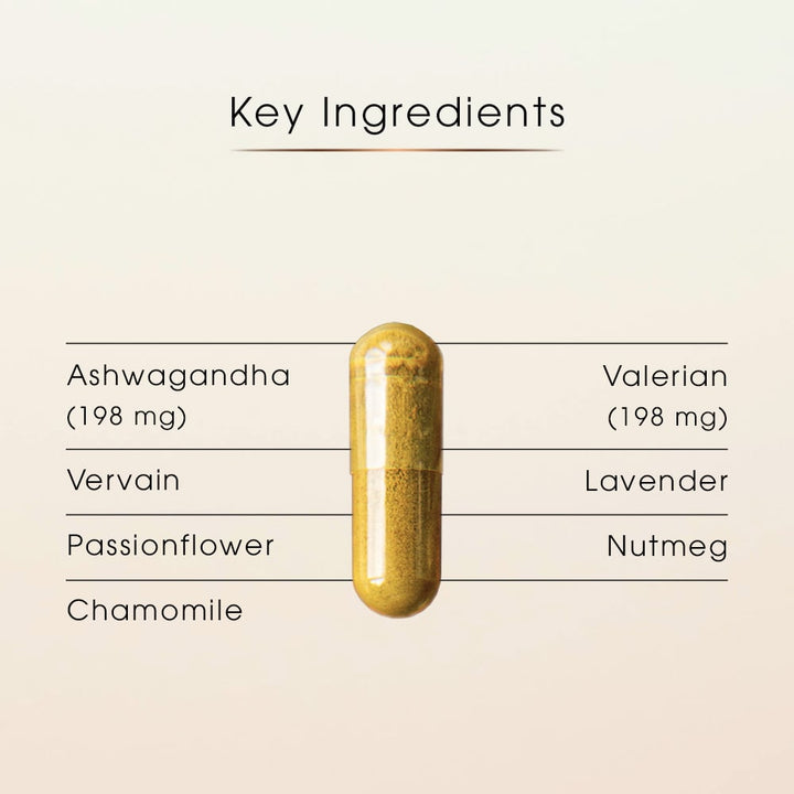 Herbal Sleep Capsules with Valerian Root, 60 capsules
