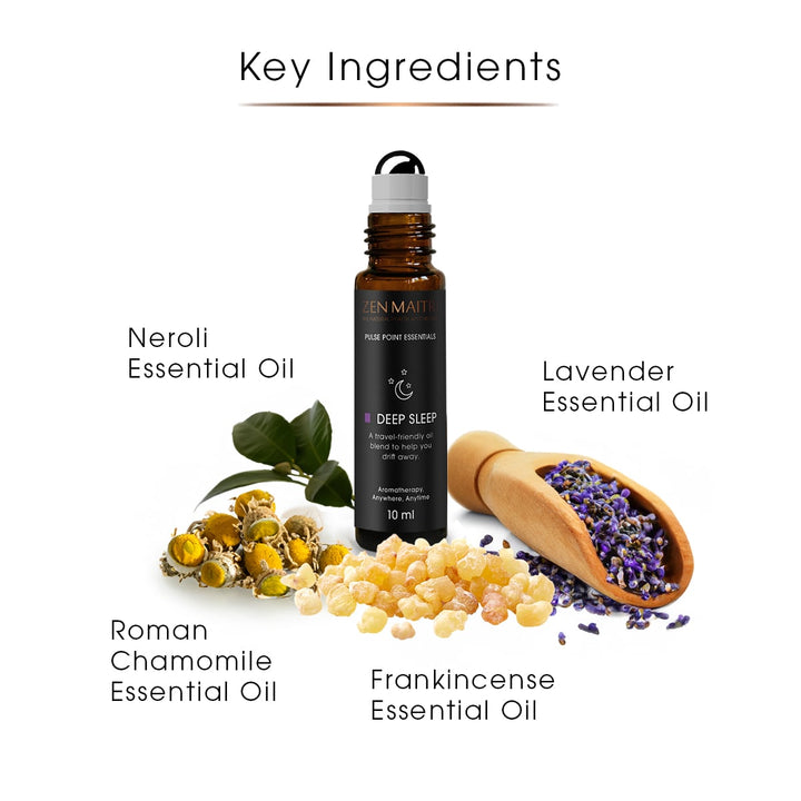 Sleep Essential Oil Roller with Lavender & Chamomile, 10ml