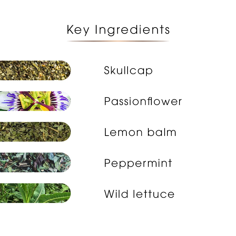 Herbal Tea for Sleep with Lemon Balm & Calming Herbs