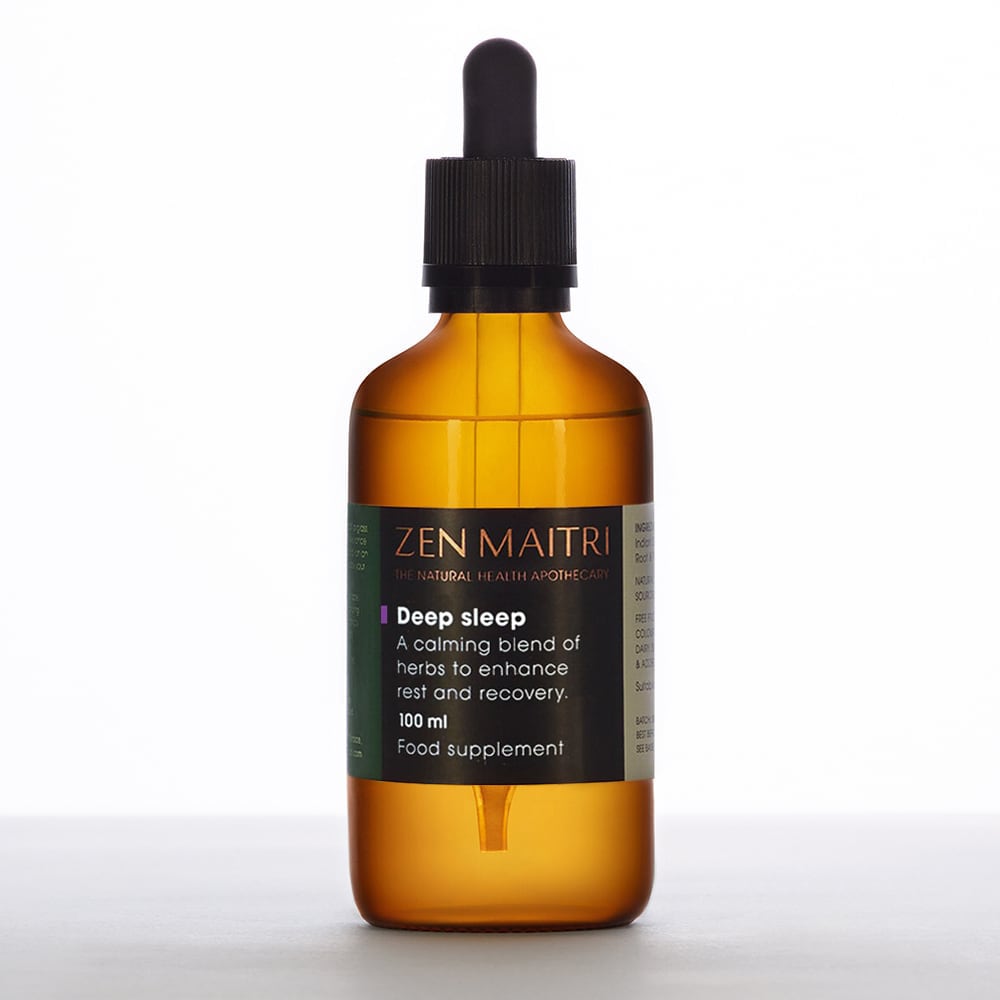 Herbal Sleep Tincture with Valerian Root & Calming Herbs, 100ml