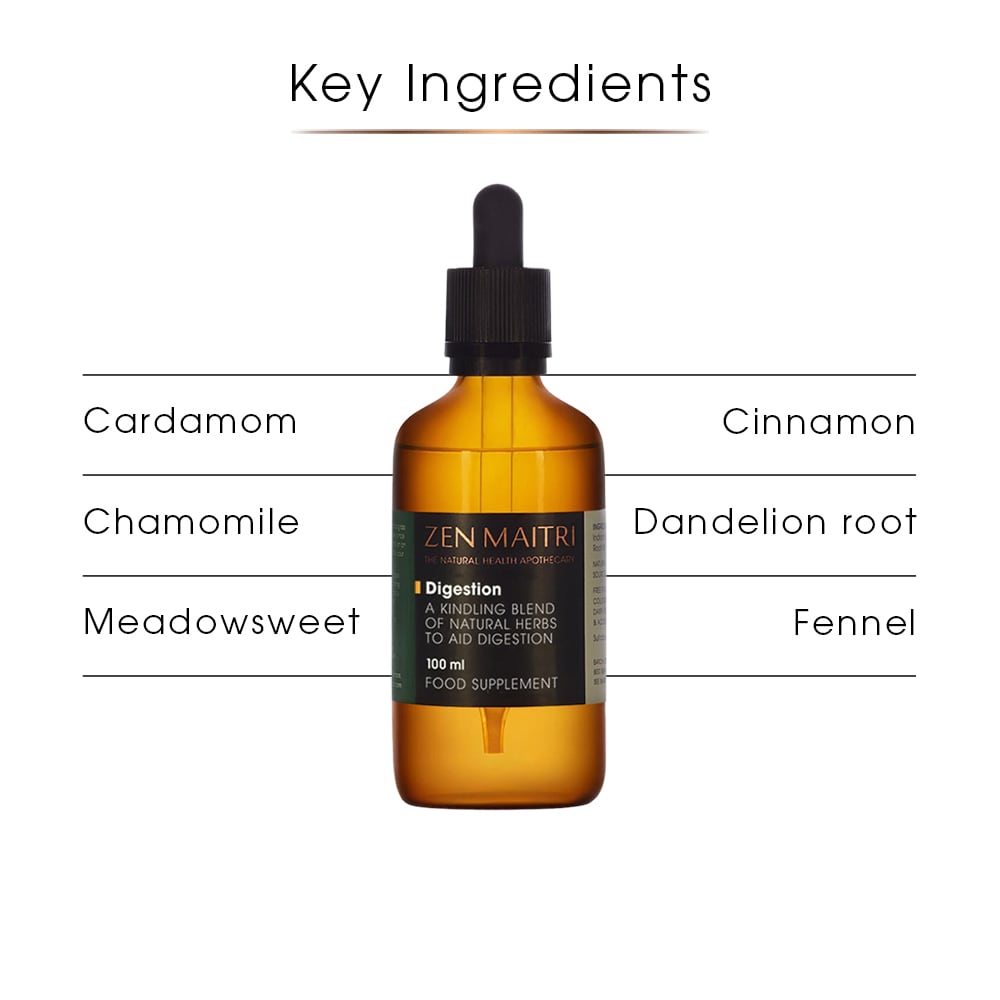 Digestion Tincture – Herbal Support for Gut Comfort, 100ml