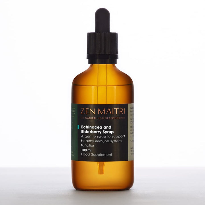 Echinacea & Elderberry Syrup – Herbal Wellness for 12+, 100 ml