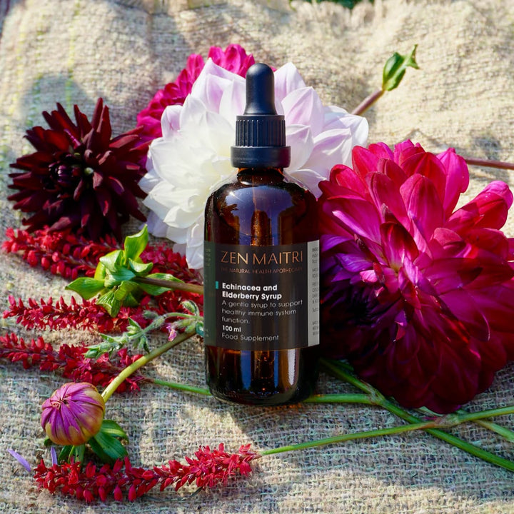 Echinacea & Elderberry Syrup – Herbal Wellness for 12+, 100 ml