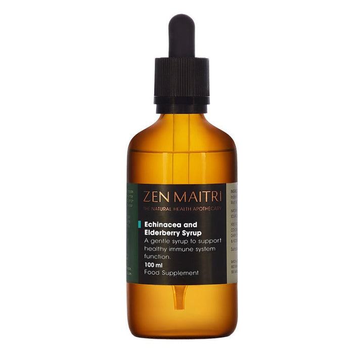 Echinacea & Elderberry Syrup – Herbal Wellness for 12+, 100 ml