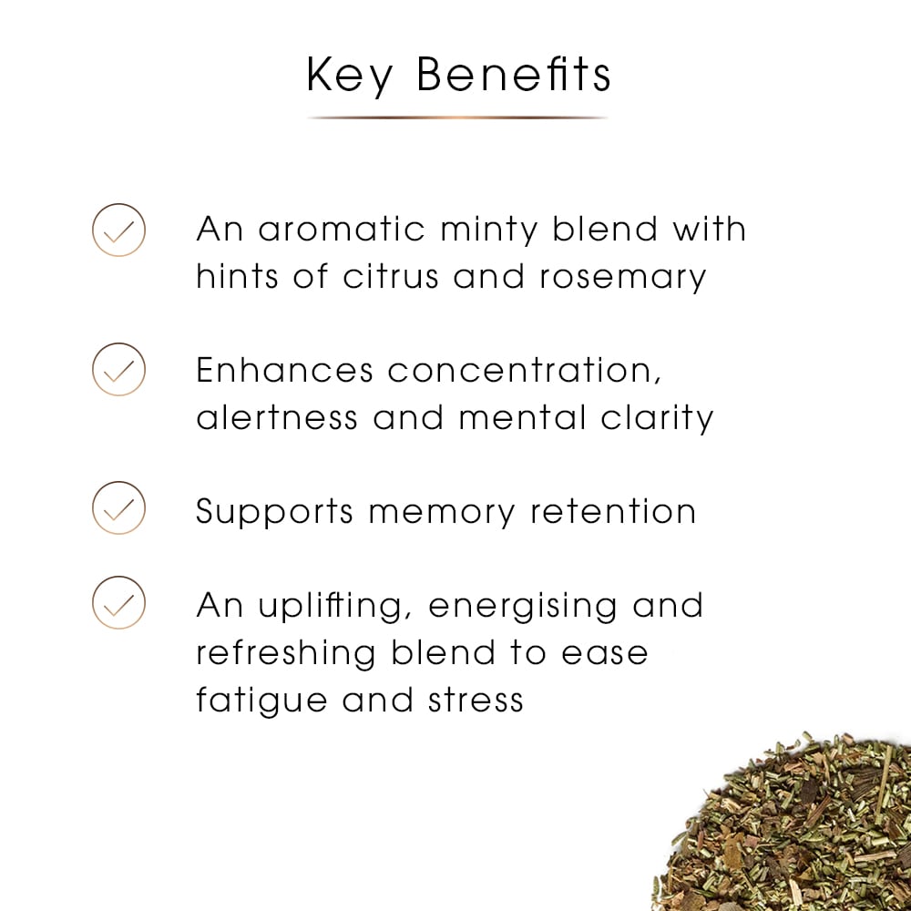 Focus Herbal Tea – Mental Clarity Blend