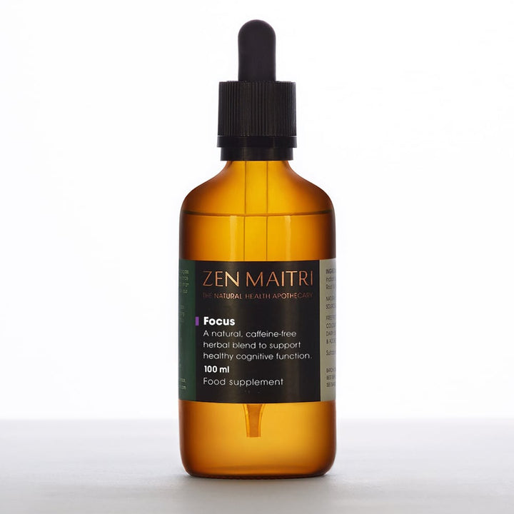Focus & Cognitive Support Tincture | Herbal Blend for Memory & Mental Clarity | 100ml