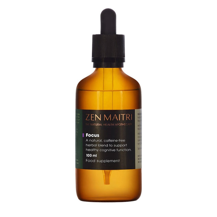 Focus & Cognitive Support Tincture | Herbal Blend for Memory & Mental Clarity | 100ml