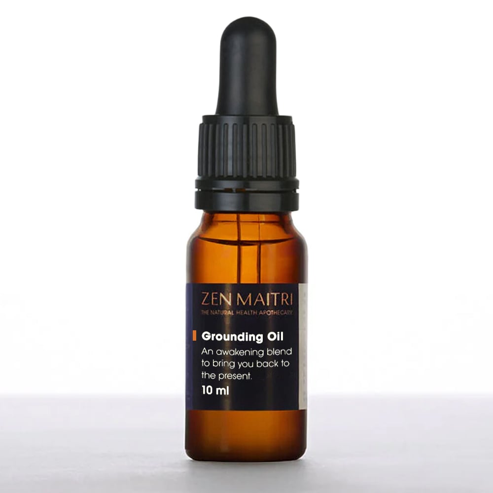 Grounding Aromatherapy Oil – Calming & Centring Blend, 10ml