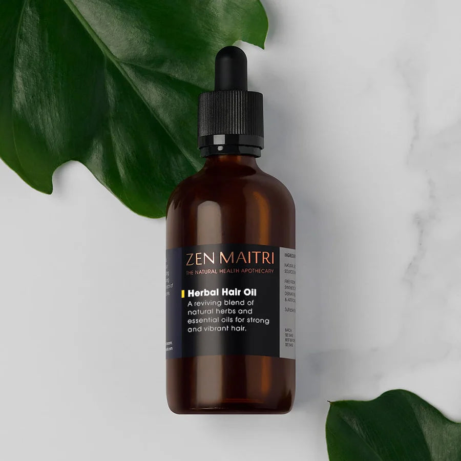 Herbal Hair Oil – Ayurvedic Nourishing Oil