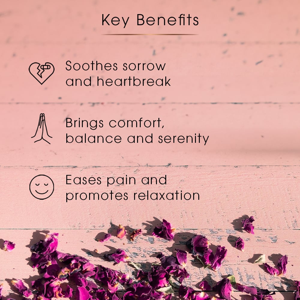 Rose & Frankincense Aromatherapy Oil – Emotional Comfort Blend, 10ml