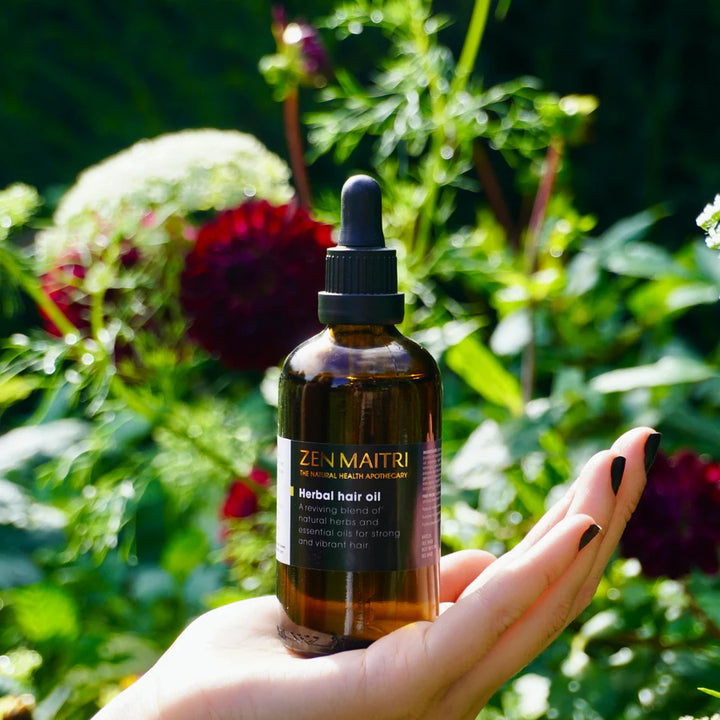 Herbal Hair Oil – Ayurvedic Nourishing Oil