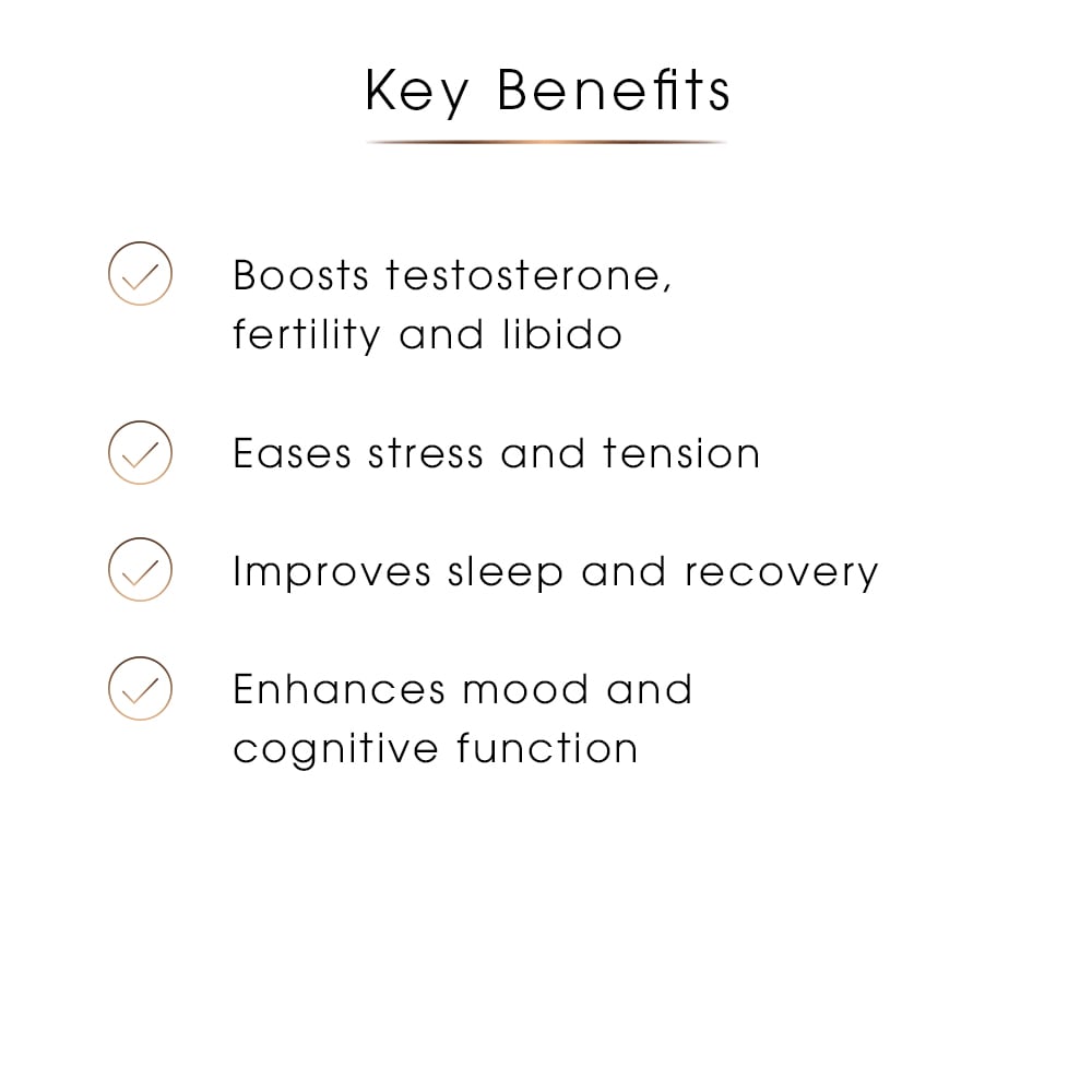 Male Vitality Capsules | Energy & Hormonal Balance Support, 60 capsules