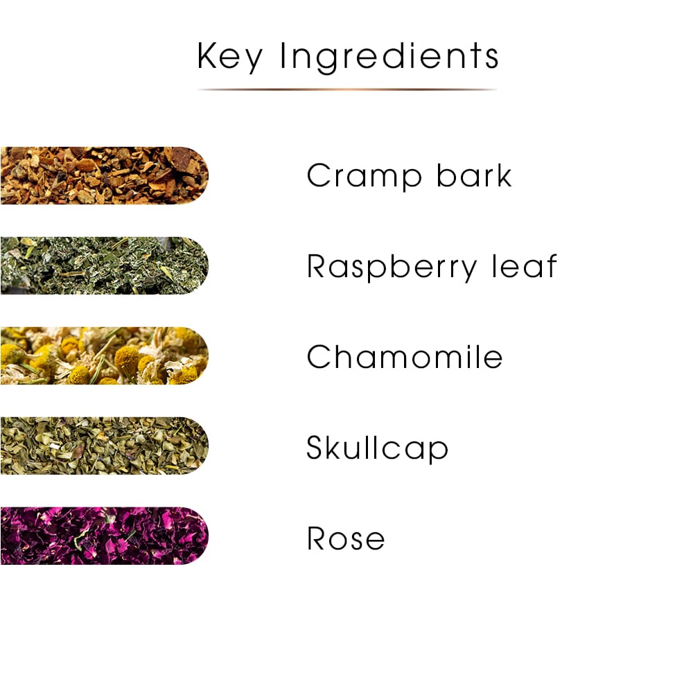 Menstrual Support Herbal Tea – Monthly Cycle Ease Blend