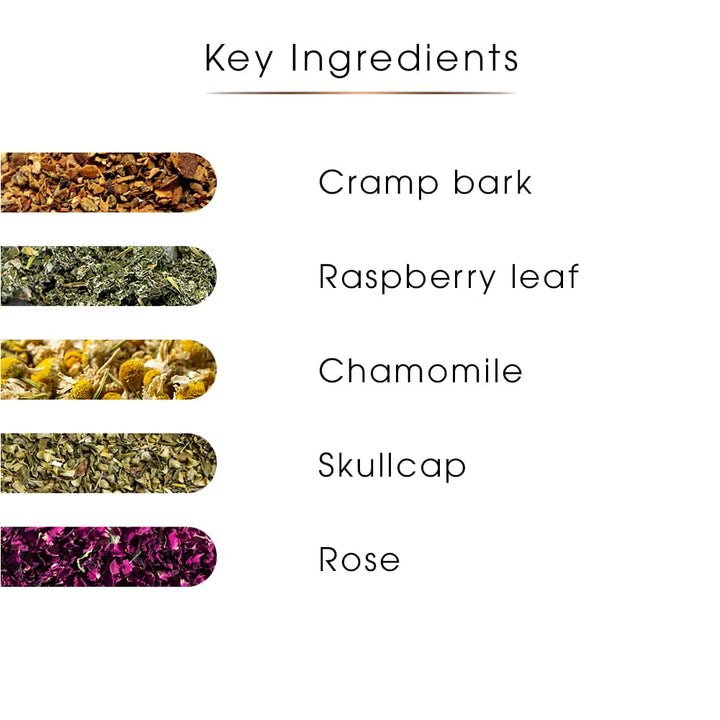 Menstrual Support Herbal Tea – Monthly Cycle Ease Blend