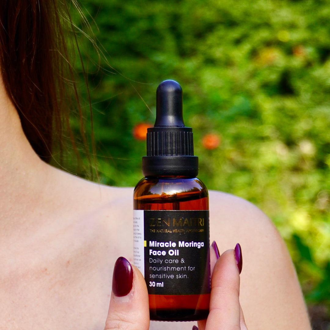 Miracle Moringa Face Oil – Revitalising Face Oil 30ml | Zen Maitri
