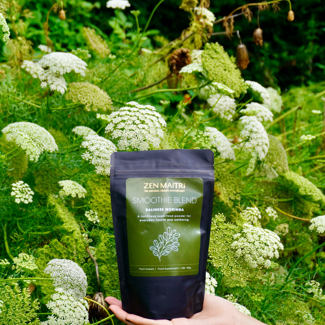 Balinese Moringa - Supergreen Organic Powder, Daily Wellness, 150 g
