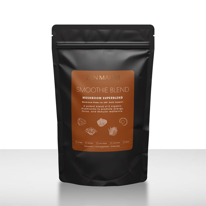 Mushroom Superblend – Organic Adaptogenic Powder, 100 g