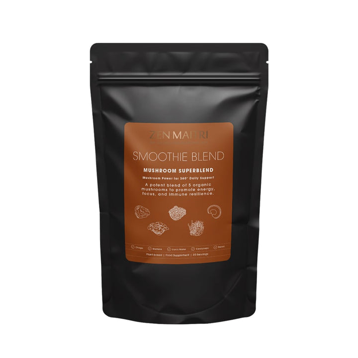 Mushroom Superblend – Organic Adaptogenic Powder, 100 g