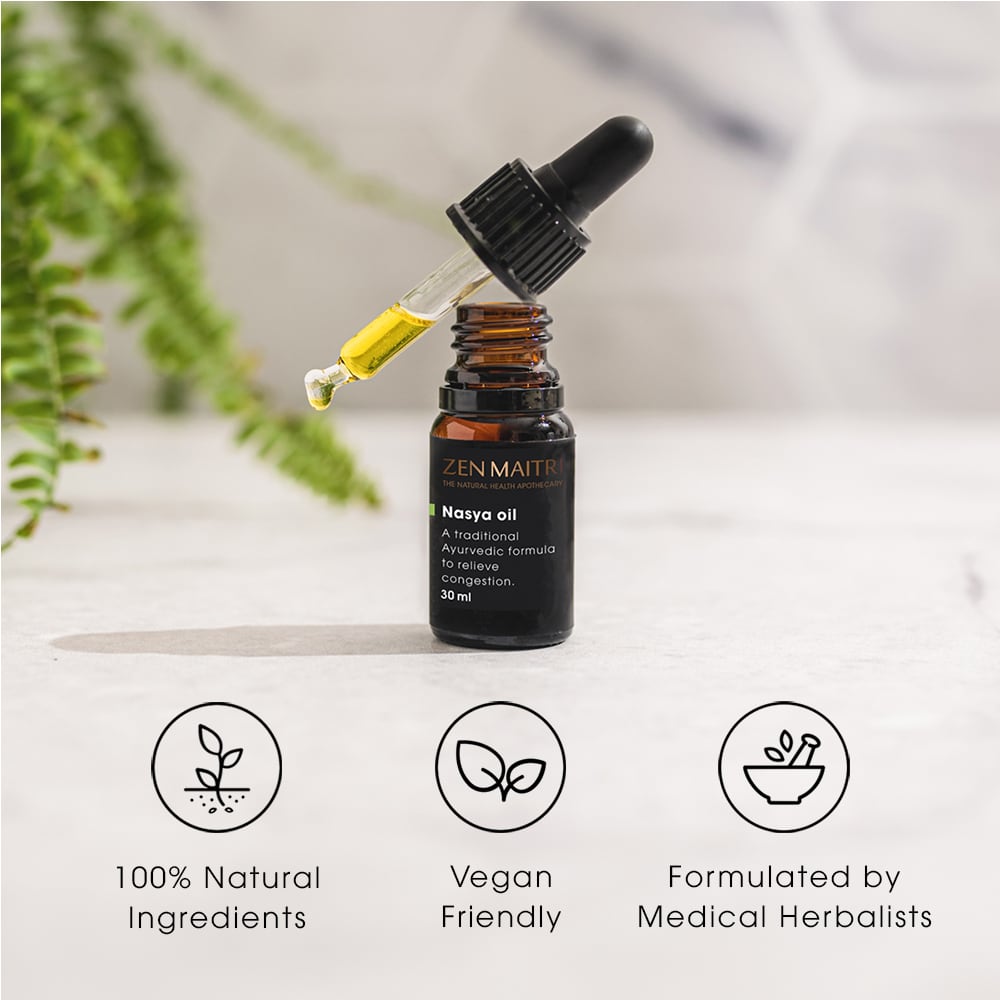 Nasya Oil – Herbal Nasal & Sinus Comfort Support, 30ml