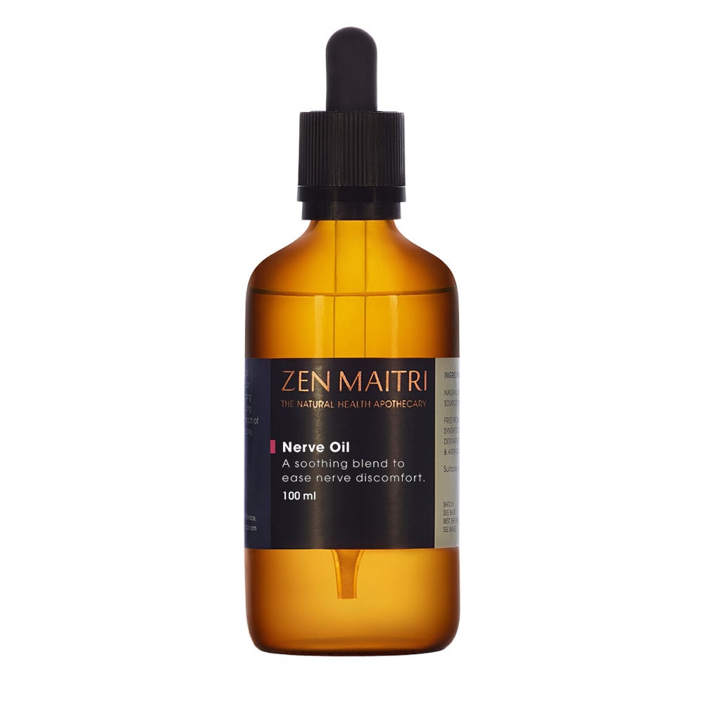 Zen Maitri's Glass Bottle Nerve Oil
