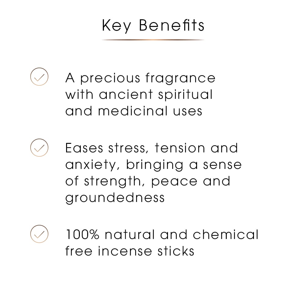 Oud Incense Sticks – Deep, Grounding Natural Aroma, 20 Sticks