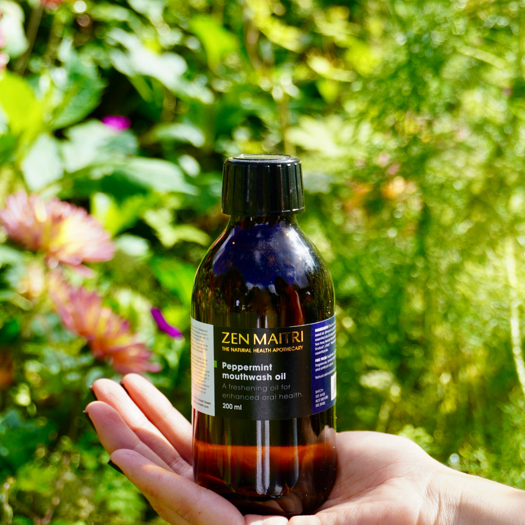 Peppermint Mouthwash Oil | Ayurvedic Oil Pulling Ritual Blend