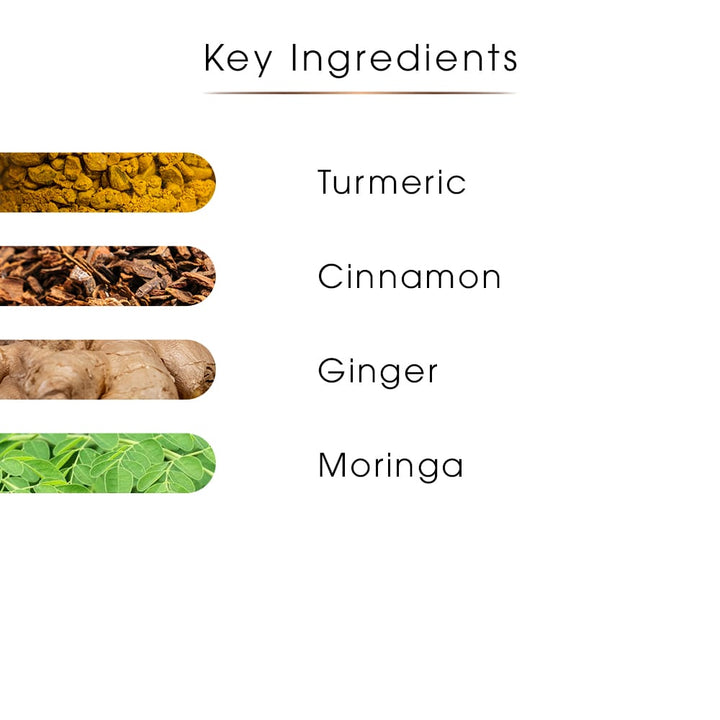 Turmeric & Moringa Herbal Tea – Golden Vitality Blend
