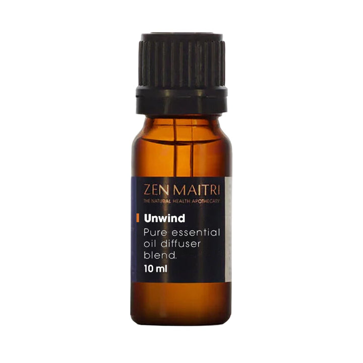 Unwind Essential Oil Blend – Lavender & Sandalwood for Calm, 10ml
