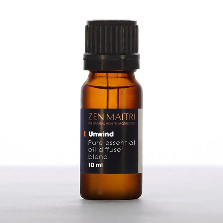 Unwind Essential Oil Blend – Lavender & Sandalwood for Calm, 10ml