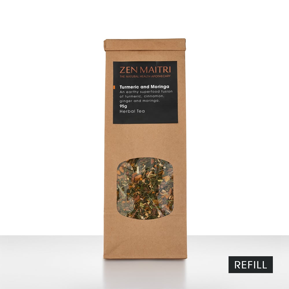 Turmeric and Moringa Tea | Zen Maitri's Signature Blend
